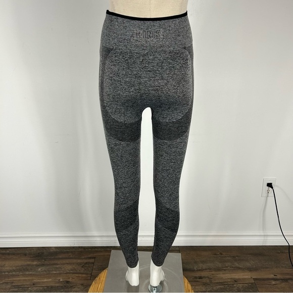 PINK seamless Gray High-Waisted Leggings S - Picture 4 of 9